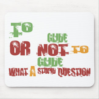 To Glide Mouse Pad