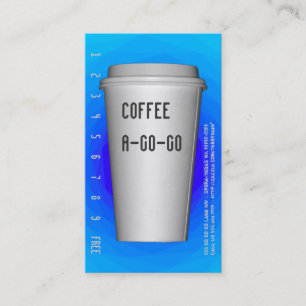 To Go Cup A-Go-Go Rebluqua Loyalty Card