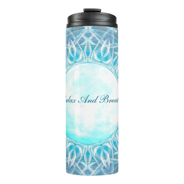 To go cup rest and relax Lightcode Mandala luna (Front)