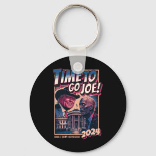 To Go Joe Funny Pro Trump 2024  Key Ring