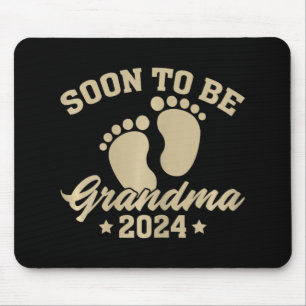 To Grandma 2024 Mothers Day Soon To Be Grandma Mouse Pad