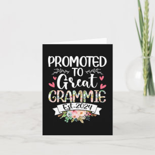 To Great Grammie Est 2024 Mothers Day Card