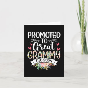 To Great Grammy Est 2024 Mothers Day Card
