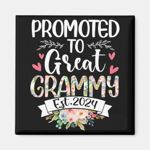 To Great Grammy Est 2024 Mothers Day Magnet