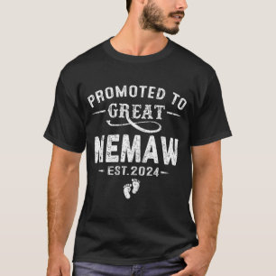 To Great Memaw 2024 Mothers Day First Time Mum  T-Shirt