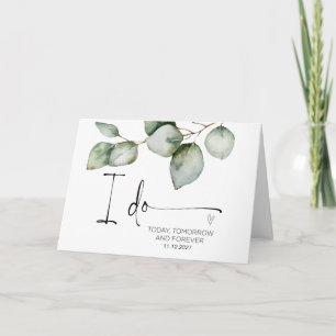 To Groom From Bride See You at The Altar Mr & Mrs Card