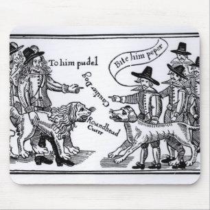To Him Pudel, Bite Him Peper' Mouse Pad
