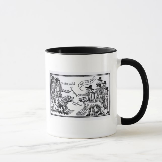 To Him Pudel, Bite Him Peper' Mug (Right)