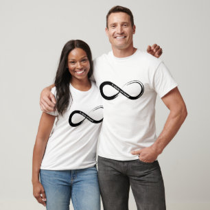 To Infinity And Beyond Brush Stroke Symbol T-Shirt