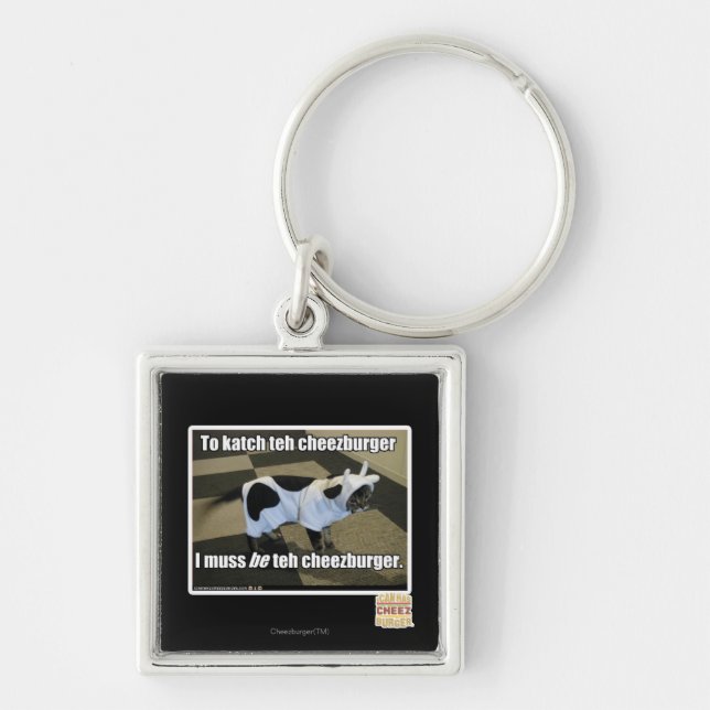 To katch teh cheezburger key ring (Front)