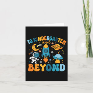 To Kindergarten And Beyond Back To School Teacher Card