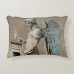 To kiss: picture of St Michael Decorative Cushion<br><div class="desc">This fancy kissing has been based on a photograph of the picture of St Michael in CAS castel Sant Angelo in Rome. This castle has been confessed from Da Vinci Code. The matcht at the other kussens in the serial the environment of Rome. Use or the same substance.</div>