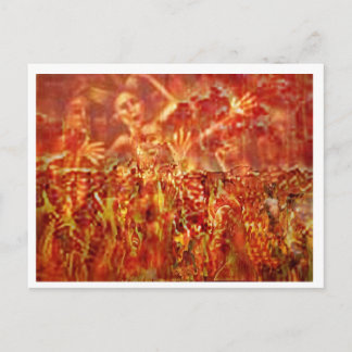 To Late For Prayer Postcard