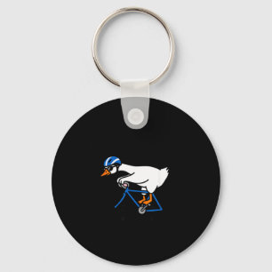 To Left S Silly Goose Funny Cycling Bicycle Bike Key Ring