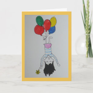 To LIFT your spirits - support-get well Card