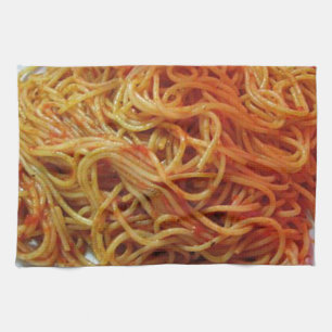 To Love Spaghetti Tea Towel