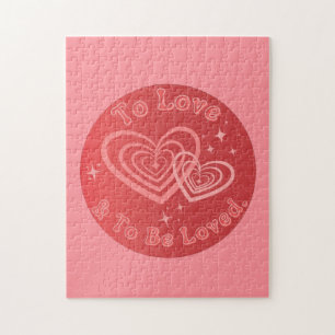 To Love & To Be Loved Manifest Aura  Jigsaw Puzzle