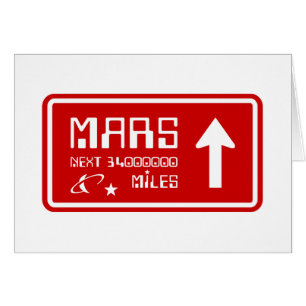To Mars Highway Sign