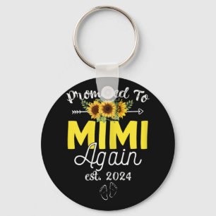 To Mimi Again Est 2024 Pregnancy Announcement  Key Ring