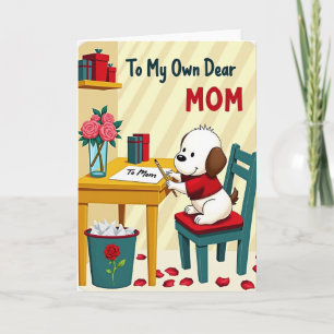 To Mom Animal Gift Card