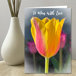 To Mum Gorgeous Tulip Mother's Day Greeting Card