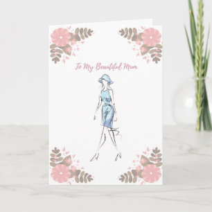 To My Beautiful Mum, Birthday Card