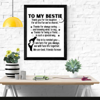 To my bestie we are best friends forever