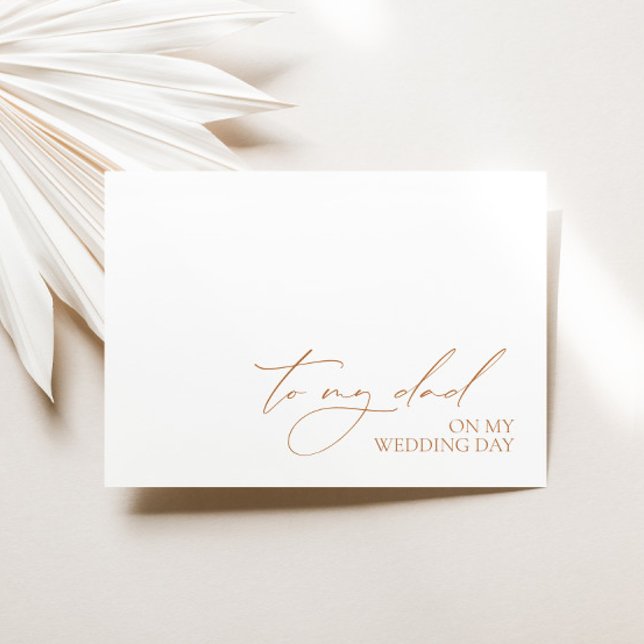 "To My Dad On My Wedding Day" Message Card (Creator Uploaded)