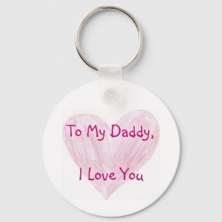 To My Daddy Key Ring