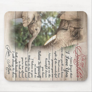 TO MY DAUGHTER Best Family Present Mouse Pad