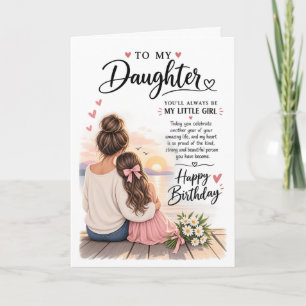 To My Daughter Birthday Card