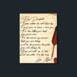 To My Daughter Birthday Gift, Cute Mum Baby Gift Canvas Print<br><div class="desc">To My Daughter Birthday Gift,  Cute Mum Baby Gift</div>