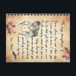 To My Daughter Birthday Gift, Cute Mum Baby Gift Postcard<br><div class="desc">To My Daughter Birthday Gift,  Cute Mum Baby Gift</div>