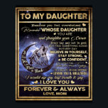 To My Daughter Butterflies Gift, Daughter Birthday Poster<br><div class="desc">To My Daughter Butterflies Gift,  Daughter Birthday</div>