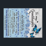 To My Daughter Butterfly Gift, Daughter Birthday Postcard<br><div class="desc">To My Daughter Butterfly Gift,  Daughter Birthday Gift</div>