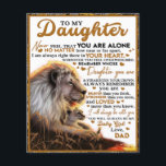 To My Daughter, Daughter Birthday Gift, Baby Girl Flyer<br><div class="desc">To My Daughter,  Daughter Birthday Gift,  Baby Girl</div>