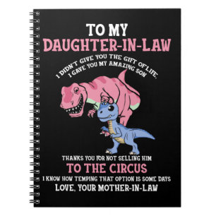 To My Daughter-in-law Notebook