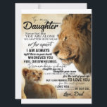 To My Daughter Lion Family Gift, Daughter Birthday<br><div class="desc">To My Daughter Lion Family Gift, Daughter Birthday A cute gift for a special person. The pattern is the best gift to friends and family it is also a perfect holiday or birthday gift idea Dog lovers, girls, boys, kids, teens, and adults on Christmas, and New Year, Thanksgiving Day, Christmas...</div>