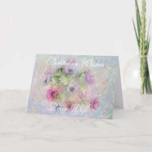 TO MY DEAR WIFE GREETING CARD