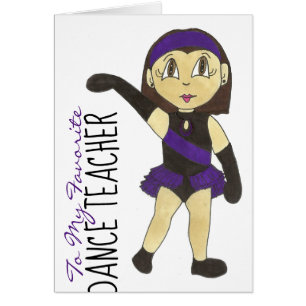 To My Favourite Dance Teacher Jazz Dancer Recital
