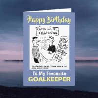 To My Favourite Goalkeeper - Happy Birthday