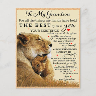 To My Grandma Birthday Gift, Nicce Love Gift Flyer