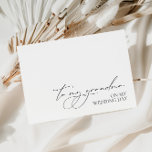 "To My Grandma On My Wedding Day" Card<br><div class="desc">The "To My Grandma On My Wedding Day" Card is a heartfelt and thoughtful way to express your love and appreciation to your grandma on this special occasion. Designed to coordinate with for the «Chloe» Wedding Invitation Collection. View the collection link on this page to see all of the matching...</div>