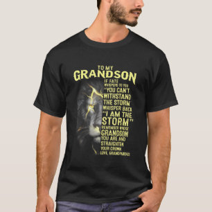 To My Grandson Your Love Grandparents T-Shirt
