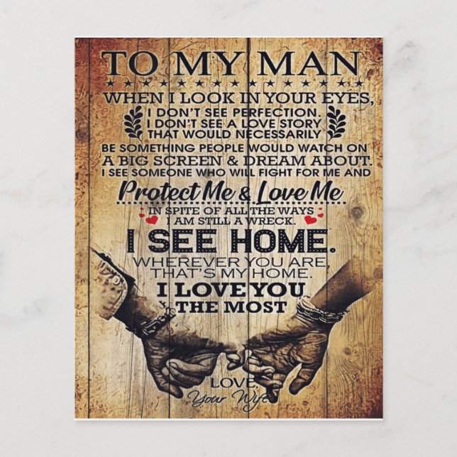 To My Husband | Birthday Gift To Husband | Flyer (Front)