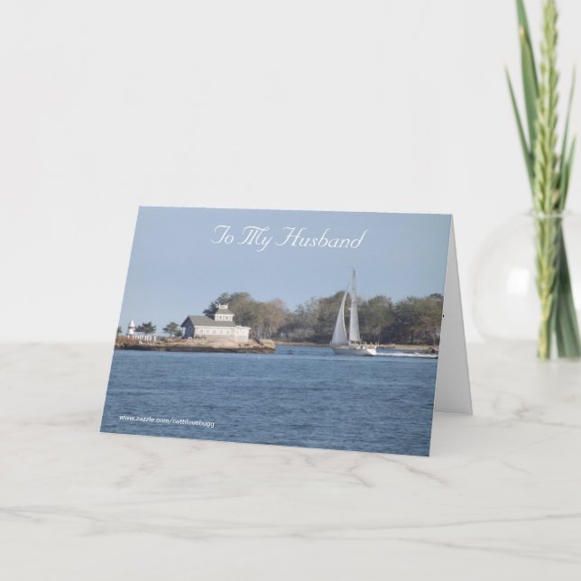 To My Husband Card (Front)