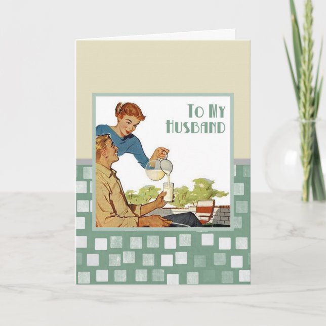 To My Husband Card (Front)