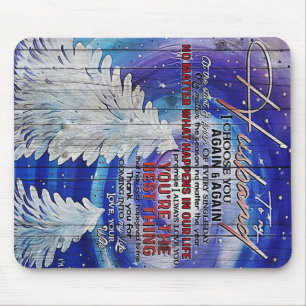 To my Husband Cute Gift For Dad Mouse Pad