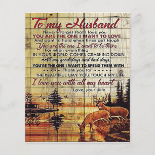 To My Husband Design   Love Letter For Husband Flyer