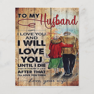 To My Husband Design Love Letter To Him Flyer